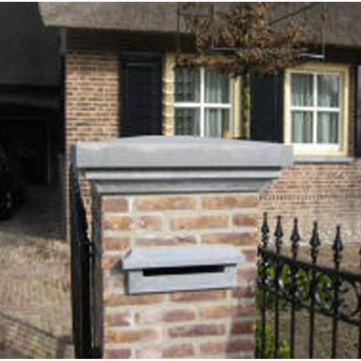 Recessed post box office